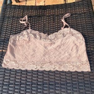 Brandy Melville Lace Crop Top